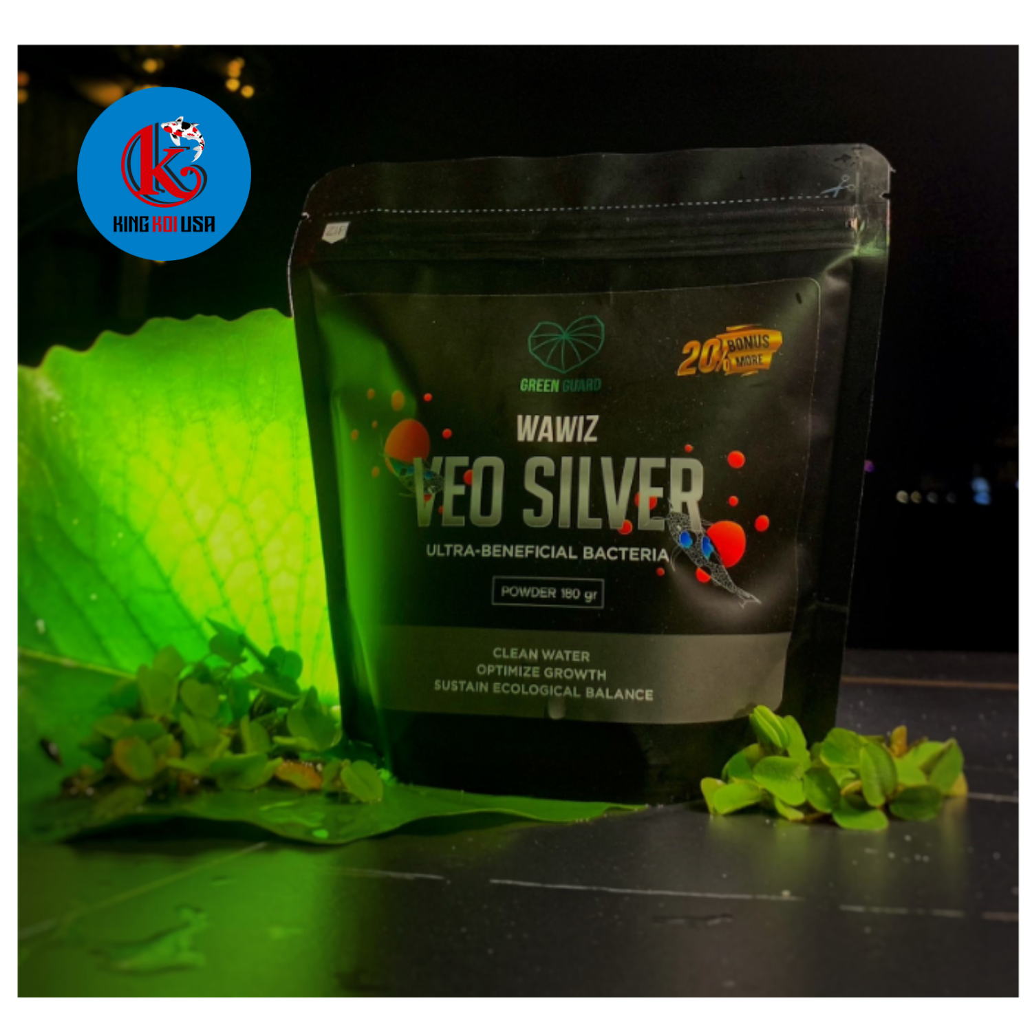 WAWIZ VEO-SILVER Beneficial Bacteria — Shop — King Koi USA